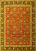 Machine Washable Persian Yellow Traditional Rug, wshtr1258yw