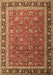 Persian Brown Traditional Rug, tr1258brn