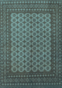 Persian Light Blue Traditional Rug, tr1259lblu