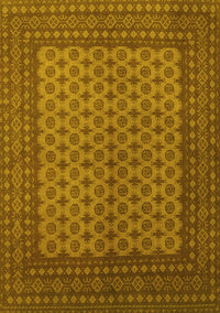 Persian Yellow Traditional Rug, tr1259yw