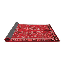 Animal Red Traditional Area Rugs