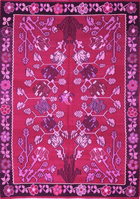 Animal Pink Traditional Rug, tr125pnk