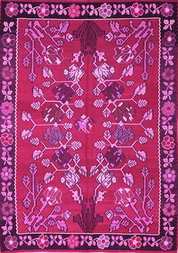 Animal Pink Traditional Rug, tr125pnk