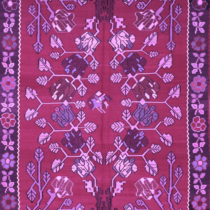 Animal Purple Traditional Rug, tr125pur