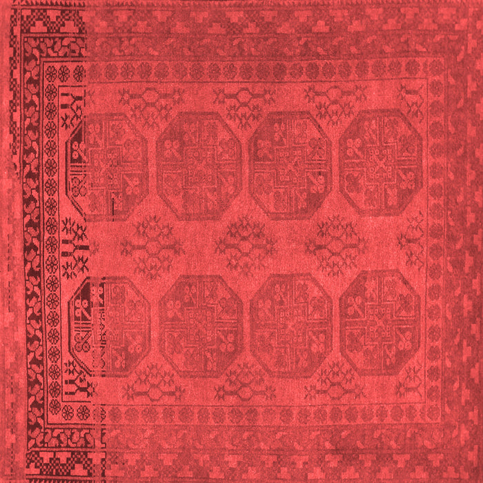 Machine Washable Persian Red Traditional Rug, wshtr1260red