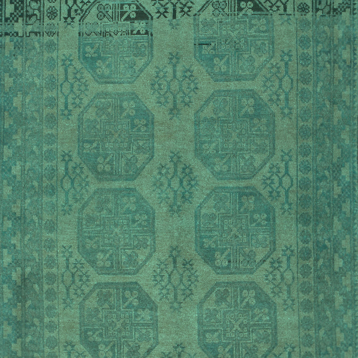 Machine Washable Persian Turquoise Traditional Area Rugs, wshtr1260turq
