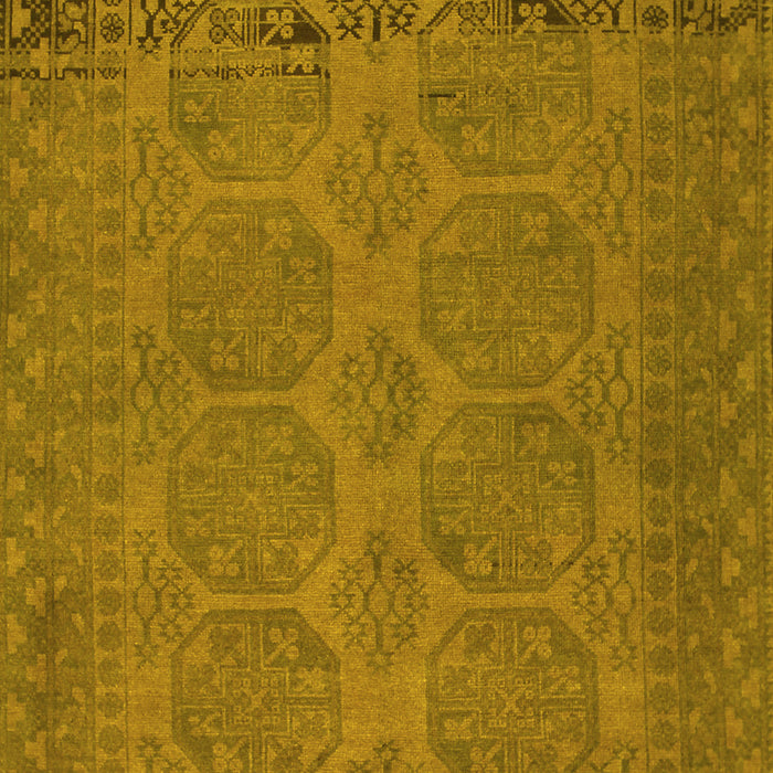 Machine Washable Persian Yellow Traditional Rug, wshtr1260yw