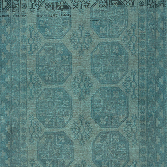 Machine Washable Persian Light Blue Traditional Rug, wshtr1260lblu