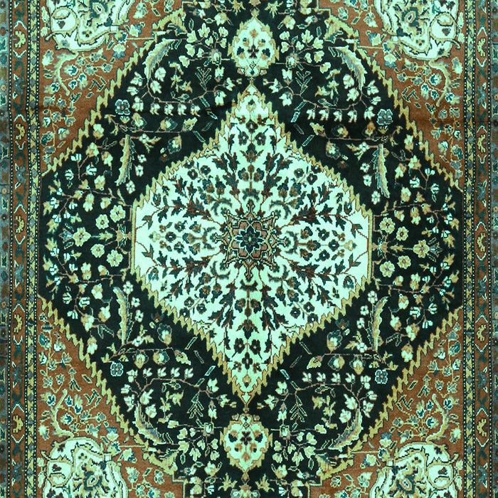 Persian Turquoise Traditional Rug, tr1261turq