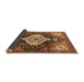 Sideview of Persian Brown Traditional Rug, tr1261brn