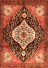 Persian Orange Traditional Rug, tr1261org