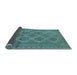 Sideview of Persian Light Blue Traditional Rug, tr1262lblu