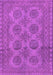 Machine Washable Persian Purple Traditional Area Rugs, wshtr1262pur