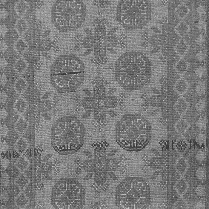 Serging Thickness of Machine Washable Persian Gray Traditional Rug, wshtr1262gry