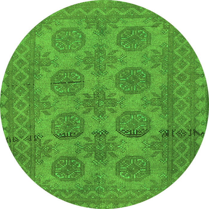 Machine Washable Persian Green Traditional Area Rugs, wshtr1262grn