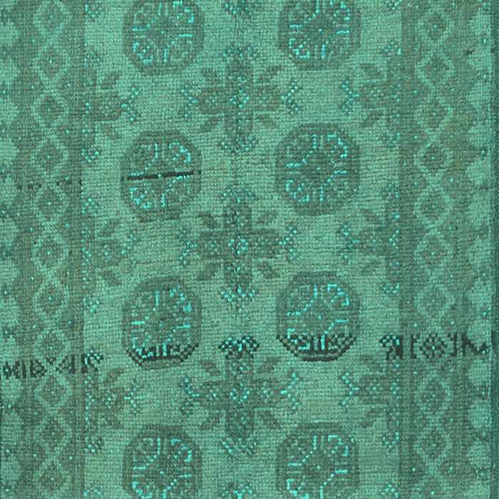 Machine Washable Persian Turquoise Traditional Area Rugs, wshtr1262turq