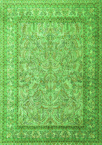 Persian Green Traditional Rug, tr1264grn