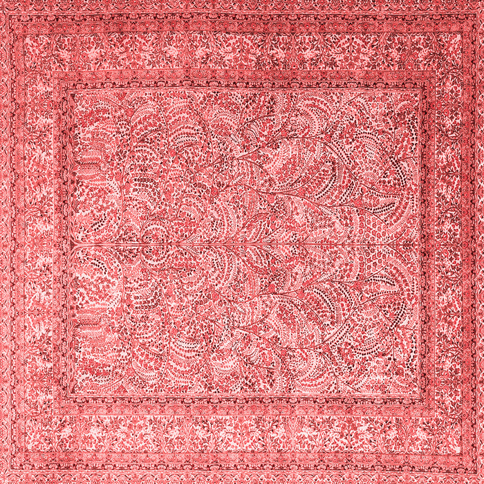 Machine Washable Persian Red Traditional Rug, wshtr1264red