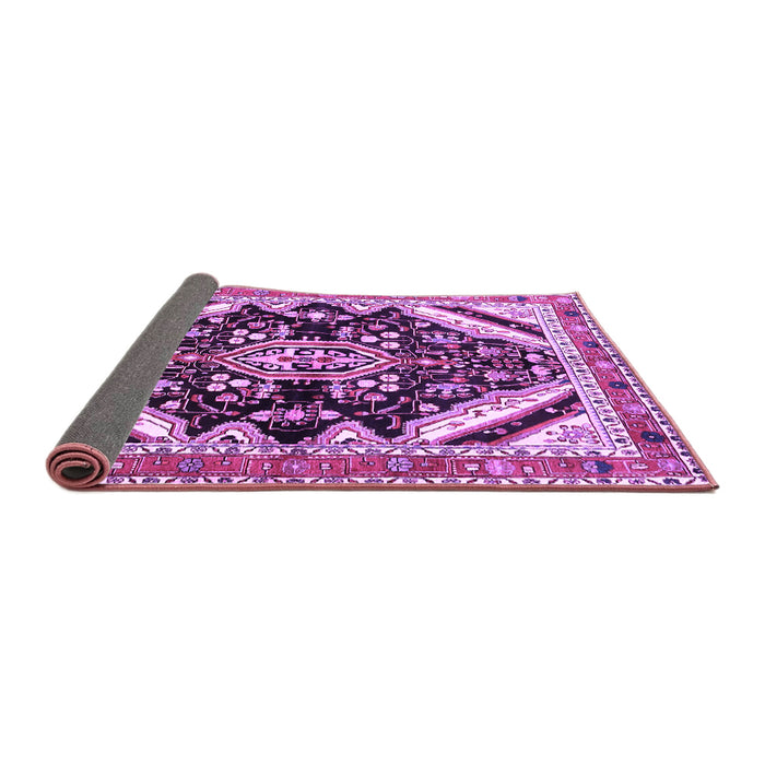 Sideview of Persian Purple Traditional Rug, tr1266pur