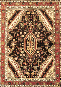 Persian Brown Traditional Rug, tr1266brn