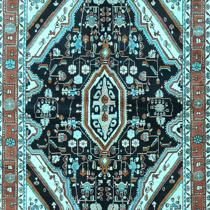 Persian Light Blue Traditional Rug, tr1266lblu