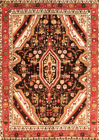 Persian Orange Traditional Rug, tr1266org