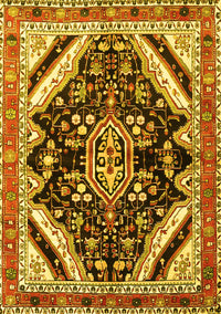 Persian Yellow Traditional Rug, tr1266yw