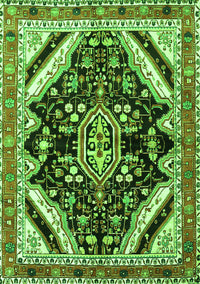 Persian Green Traditional Rug, tr1266grn