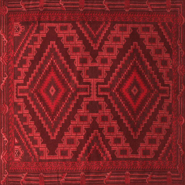 Machine Washable Persian Red Traditional Rug, wshtr1267red