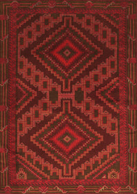 Persian Orange Traditional Rug, tr1267org