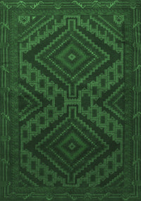 Persian Emerald Green Traditional Rug, tr1267emgrn