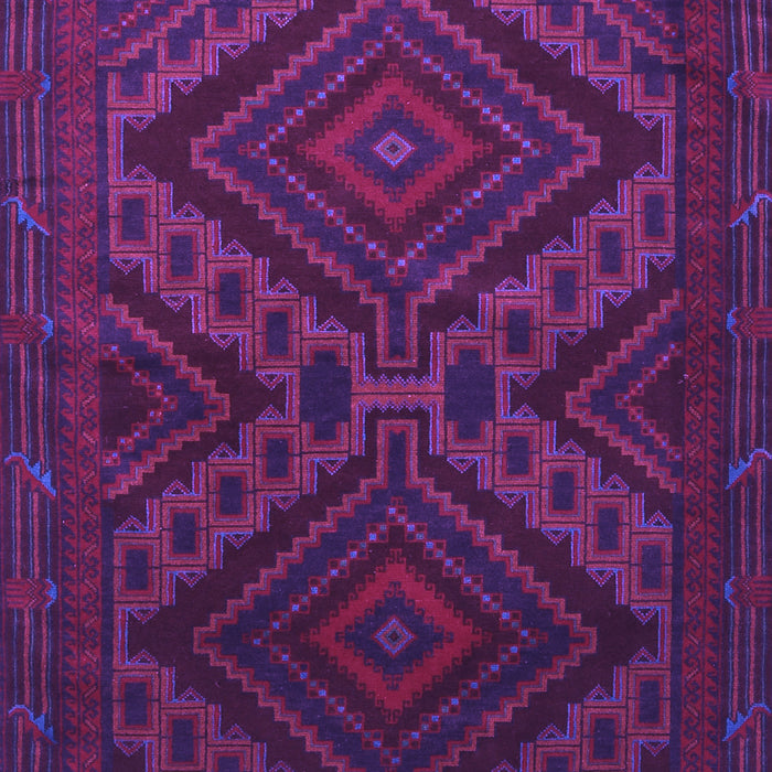 Machine Washable Persian Purple Traditional Area Rugs, wshtr1267pur