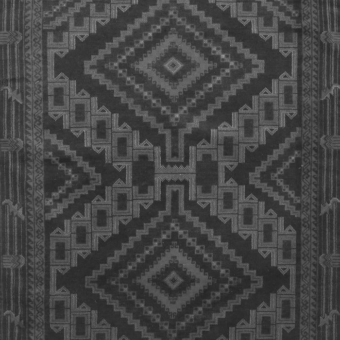 Serging Thickness of Machine Washable Persian Gray Traditional Rug, wshtr1267gry