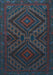 Persian Light Blue Traditional Rug, tr1267lblu