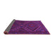 Sideview of Persian Purple Traditional Rug, tr1267pur