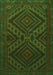 Persian Green Traditional Rug, tr1267grn