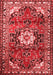 Medallion Red Traditional Area Rugs