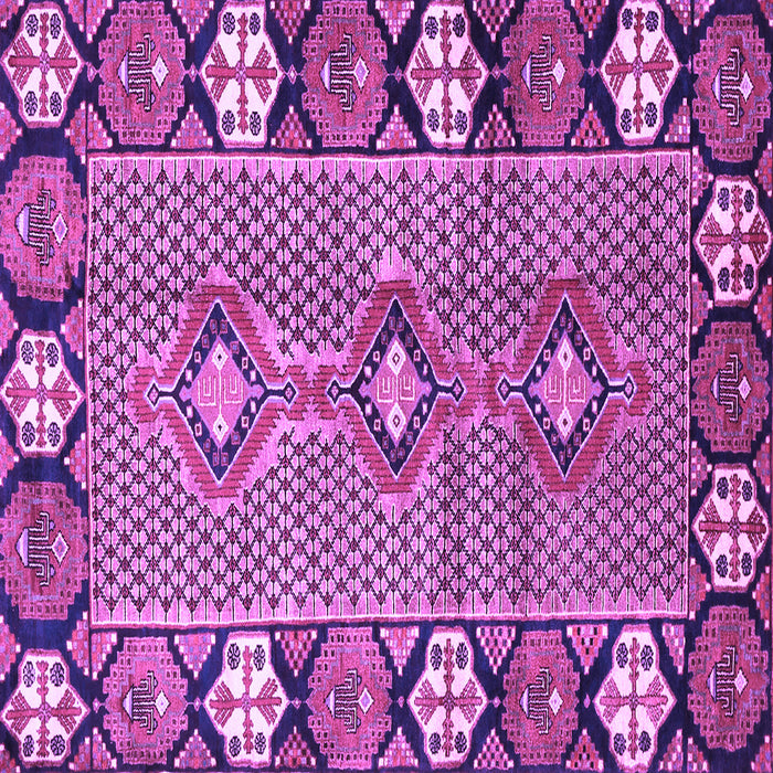 Square Persian Purple Traditional Rug, tr1269pur