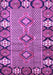 Machine Washable Persian Purple Traditional Area Rugs, wshtr1269pur