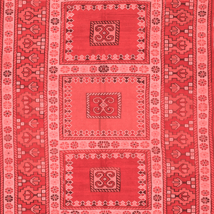 Machine Washable Persian Red Traditional Rug, wshtr126red