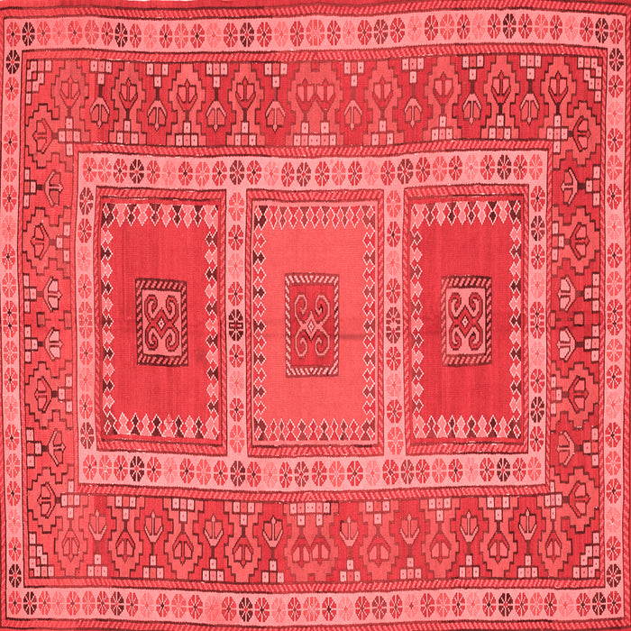 Machine Washable Persian Red Traditional Rug, wshtr126red