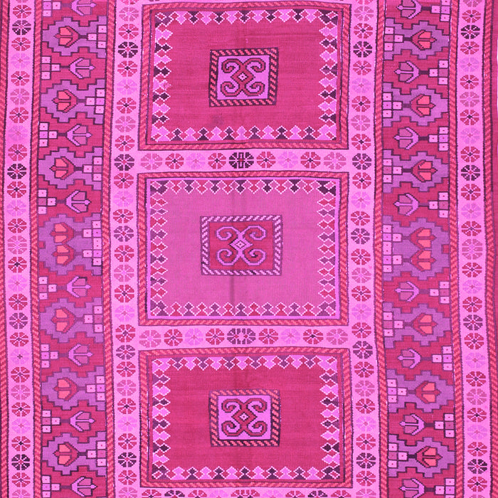 Machine Washable Persian Pink Traditional Rug, wshtr126pnk