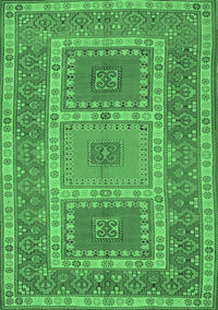 Persian Emerald Green Traditional Rug, tr126emgrn