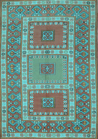 Persian Light Blue Traditional Rug, tr126lblu