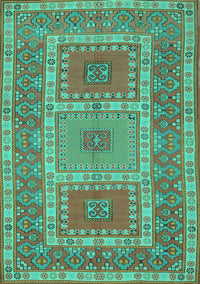 Persian Turquoise Traditional Rug, tr126turq