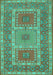 Persian Turquoise Traditional Rug, tr126turq