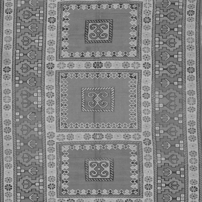 Serging Thickness of Machine Washable Persian Gray Traditional Rug, wshtr126gry