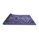 Sideview of Persian Blue Traditional Rug, tr1271blu