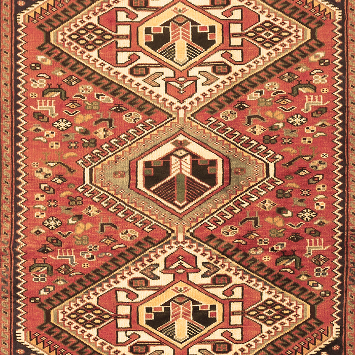 Machine Washable Persian Brown Traditional Rug, wshtr1271brn