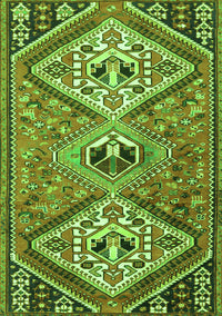 Persian Green Traditional Rug, tr1271grn